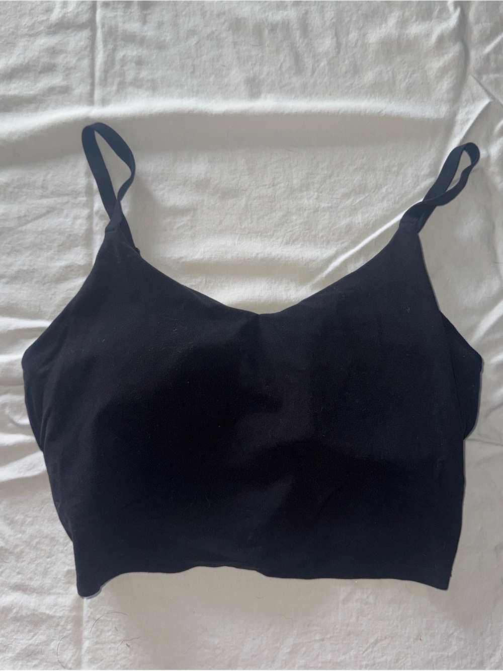 Athleta Black Performance Leggings with Subtle Logo